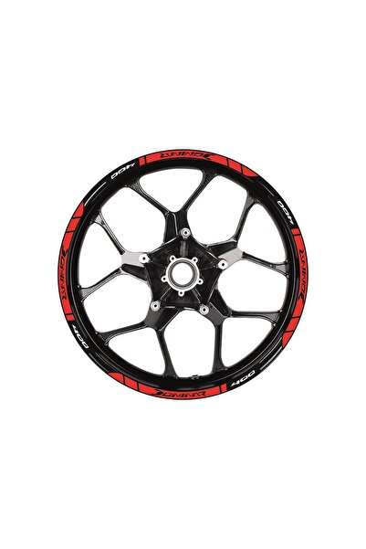 Motiker Bajaj Dominar 400 Baskılı Jant Dışı Şerit Motosiklet Sticker Etiket M...