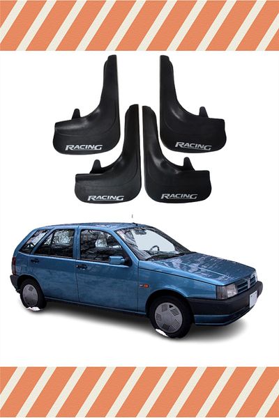 NOVDES Db Fiat Tipo Racing Written 4-Piece Gaiter Mudguard Mudguard
