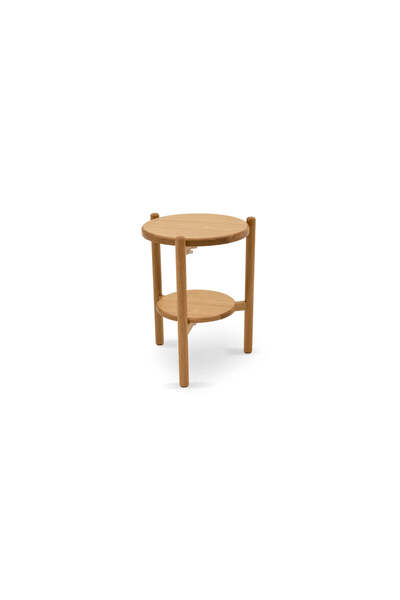 Normod Norac Masif Meşe Yan Sehpa Small