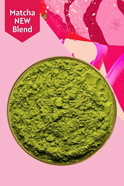 Mim and More Raspberry & Strawberry Matcha Ahududu Ve Çilek Aromalı Matcha, 25 gr