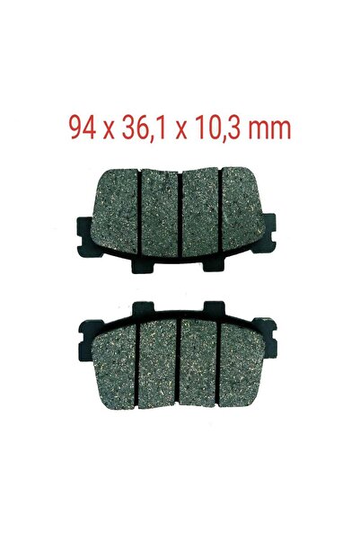 SYM Arka Fren Disk Balata Sfa427 Joymax 250-Gts 250-Joyride 200İ-Hd Evo 200-K...