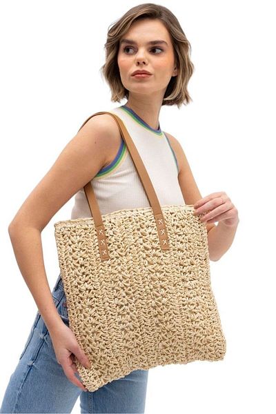 Matthew Cox Women's Straw Bag C.Hsr1177