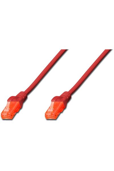 Digitus Dk-1614-020R 2m Cat 6 Patch,Awg 26,Red