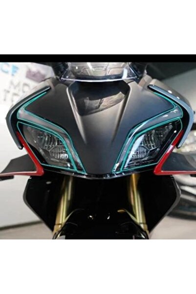 Motiker CF Moto 450SR Far Koruması Şeffaf Koruma Film