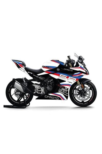 Motiker CFMOTO 450SR Kaplama Motosiklet Sticker Etiket Modeli HP4 RR
