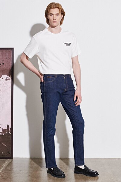 WRANGLER Texas Slim Jean Kot Pantolon Green Mist