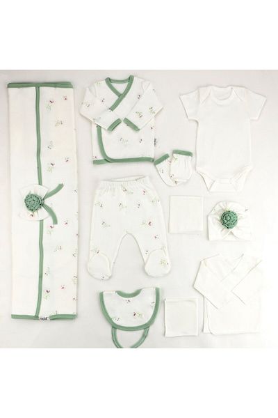 Sebi Bebe 2022 10-Piece Hospital Exit Set with Roses