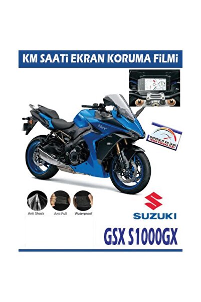 Motiker Suzuki GSX S1000 GT Motosiklet Ekran Km Koruyucu