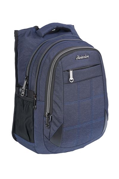 Relaxion Daily Unisex Backpack - Navy Blue 2227