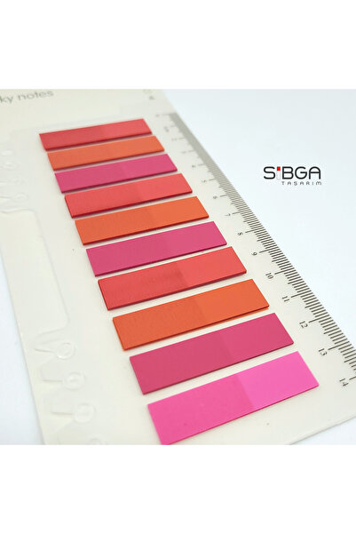 sibga tasarım شفاف اللون الأحمر Postit Post-it Post It. علامة الكتاب، علامة Postit، ملصق، ورقة مذكرة