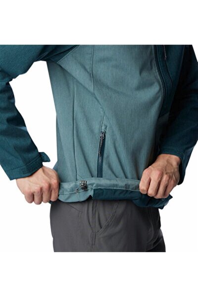 Columbia WM5309 CRUISER VALLEY SOFTSHELL JACKET Metal Green