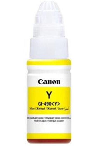 Canon gı-490 Sarı mürekkep kartuşu 70ml 7000 Sayfa Orjinal