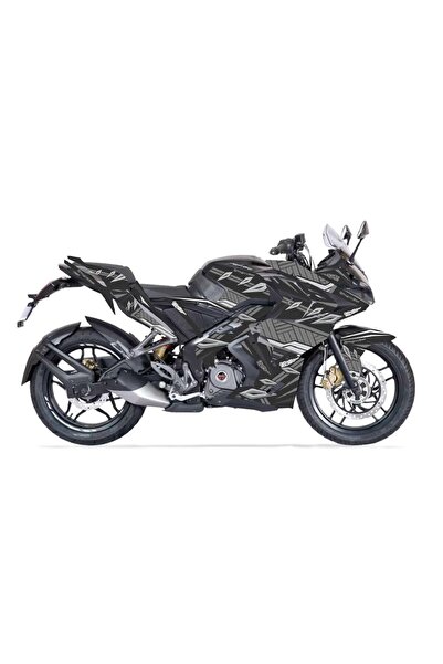 Motiker Bajaj RS200 Shuriken Sticker Etiket Parçalı Kaplama Modeli