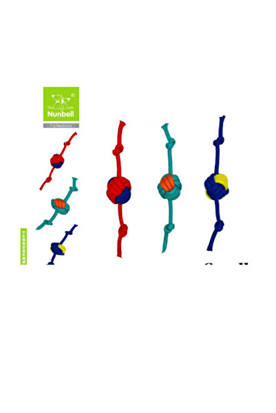 Nunbell Dog Toy Double Knotted Ball