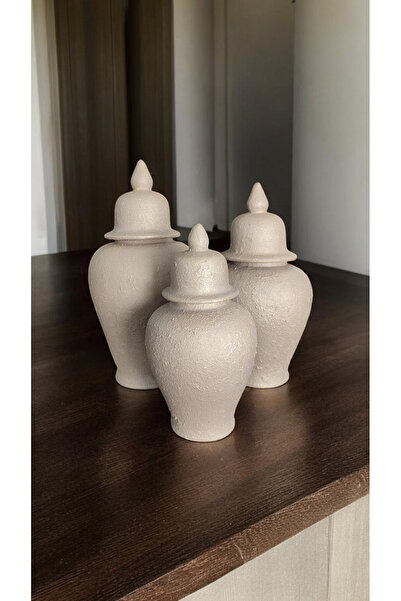 Dorasia Dokulu Şah Küp Vazo Takım