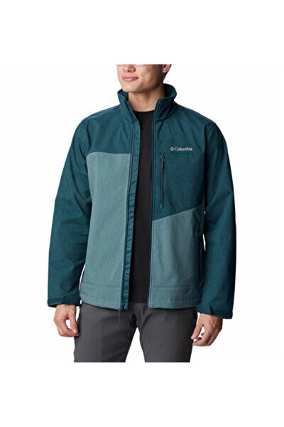 Columbia WM5309 CRUISER VALLEY SOFTSHELL JACKET Metal Green