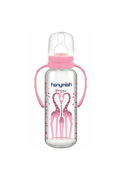 Hanymish 402 Kulplu Cam Biberon 240 ml
