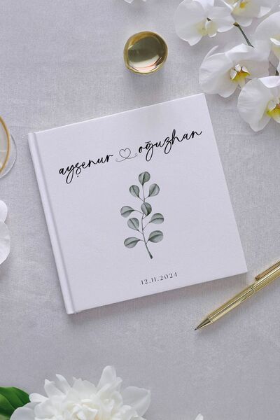 Pera Wedding Wedding Special Day Memory and Visitor Book 21cm X 21cm 50 Sheets
