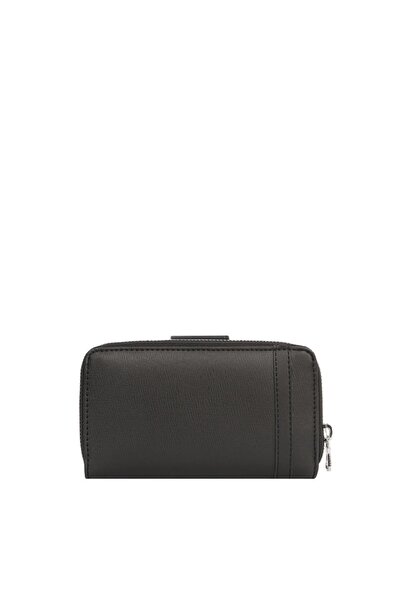 CENGİZ PAKEL Cengiz Pakel Medium Size Women's Wallet - 65256 Black/Brick