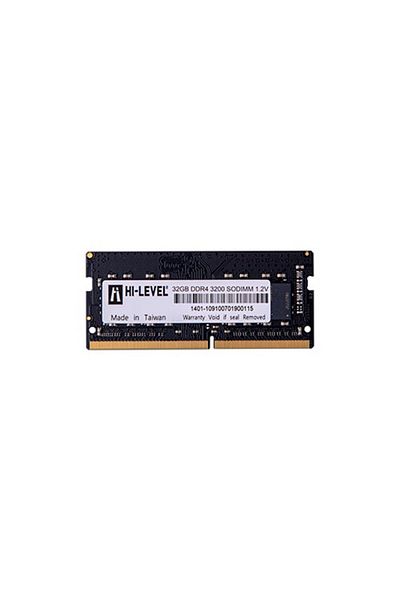 Hi-Level 32Gb 3200Mhz Ddr4 Sodımm Ram Hlv-Sopc25600D4/32G