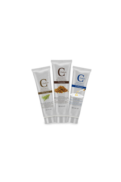 Claderm 50ml 3'lü (TEA TREE-PROPOLİS-COLLAGEN) Avantaj Paketi