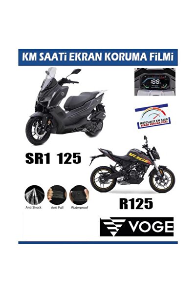 Motiker VOGE R125 / SR1 125 Motosiklet Ekran Km Koruyucu