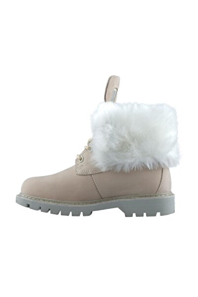 Caterpillar Cat Utah Fur A.Bej Kadın Crazy Deri Bot