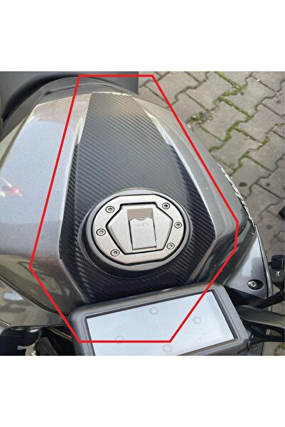 Motiker Bajaj RS200 Karbon Depo Sticker Etiket Modeli