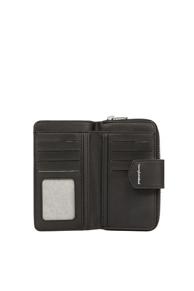 CENGİZ PAKEL Cengiz Pakel Medium Size Women's Wallet - 65256 Black