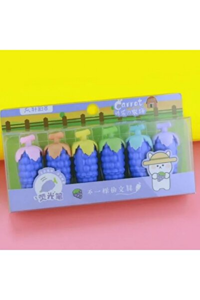 Carrot قلم لباد منقوش بالعنب