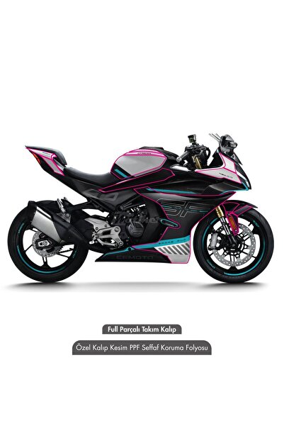 Motiker CF MOTO 450SR Şefaf Folyo Kaplama Modeli