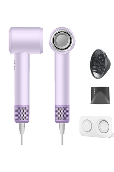 Pluzz مجفف شعر صغير احترافي X116se مع ناشر وشماعة رأس