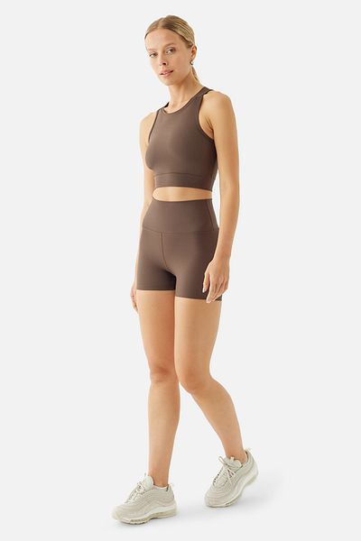 Superstacy Emily Emily Sports - Bitter Brown Short Tights