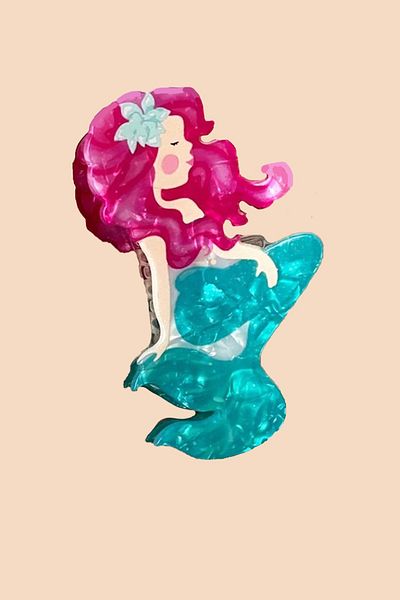 New Obsessions Πόρπη με μανταλάκια πολυτελείας σειράς Mermaid Ocean