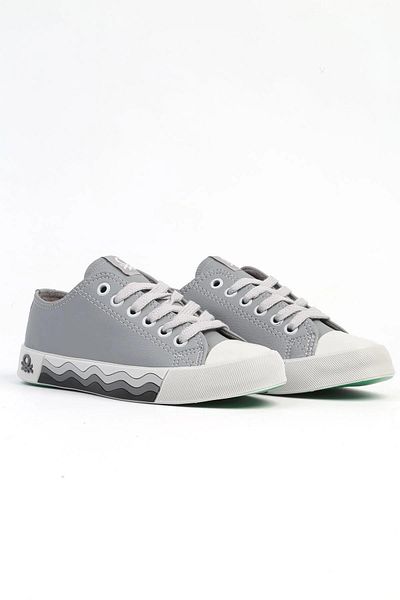 Benetton Bn-31048 Women's Gray Sneaker Sneakers