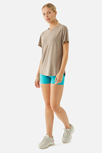 Superstacy Tricou Sophia ușor de culoare piatră