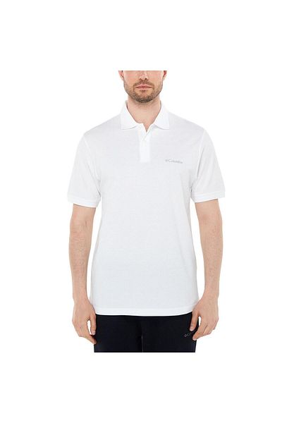 Columbia Cs0214 M Cascade Range - Solid Polo II Λευκό