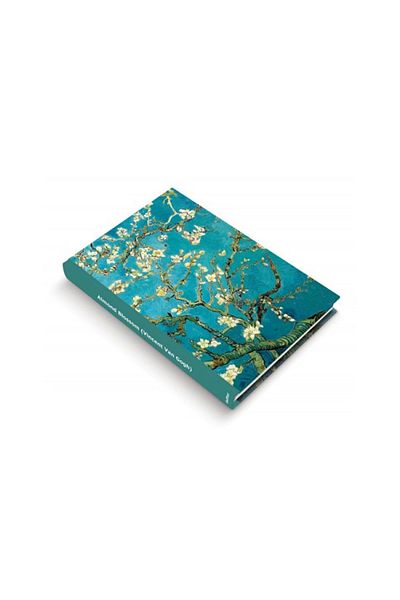 DEFFTER Art Of World / Van Gogh - Almond Blossom 14x20 Hard Cover