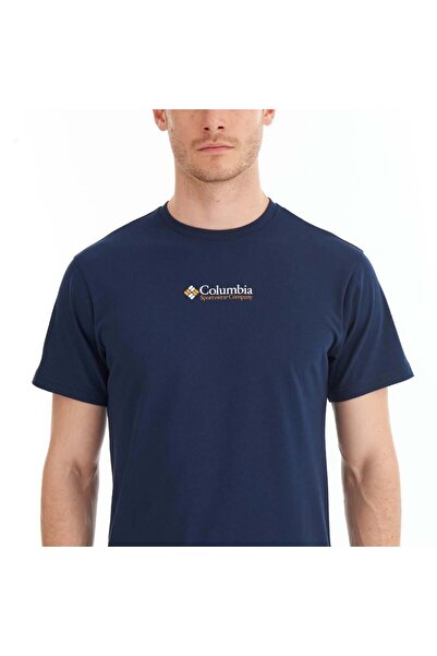 Columbia Cs0241 Csc m Retro Ss Tee Dark Navy