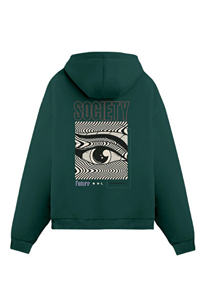 Mounte Bianca Unisex Society - Obična majica sa kapuljačom