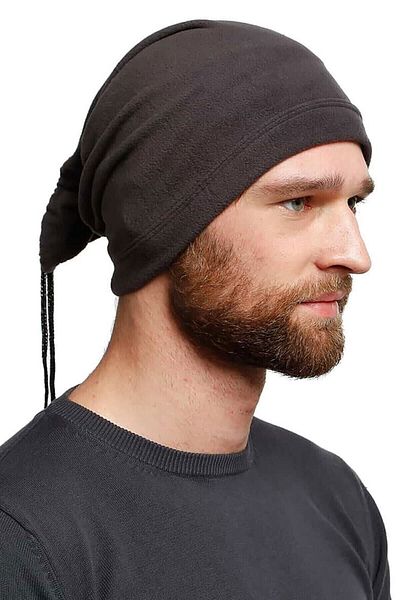 Belifanti Collection Men's Beanie Neck Collar Anthracite