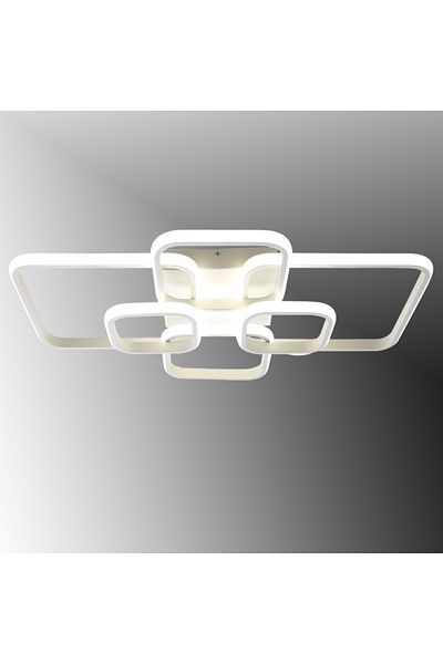 TT AYDINLATMA Tt500-6-By Tt Lighting (3 Color Light Modules) Matte White Floor Lamp 6 Led Chandelier