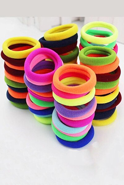 Belifanti Collection Γυναικεία 24 τεμάχια πολύχρωμα μαλακά ελαστικά κλιπ μαλλ...