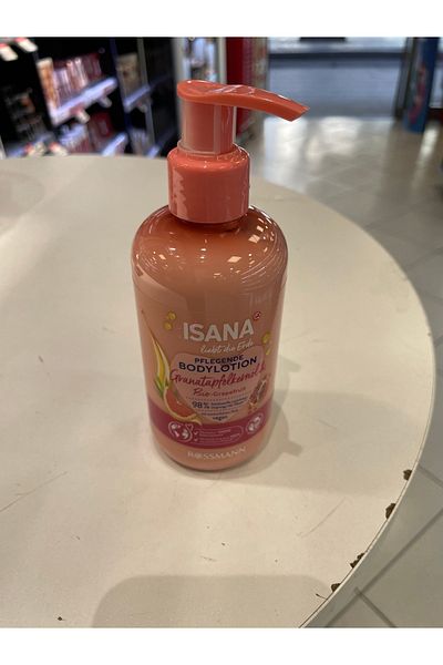 ISANA Love Nature Body Lotion Pomegranate Seed Oil and Organic Grapefruit