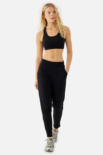 Superstacy Ella ActiveFlex - Black Sports Pants