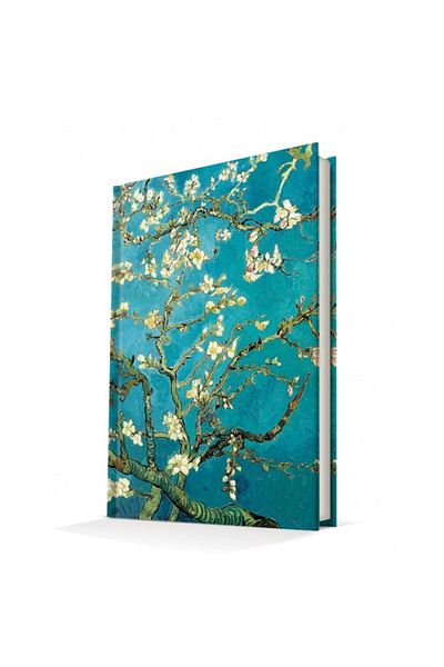 DEFFTER Art Of World / Van Gogh - Almond Blossom 14x20 Hard Cover