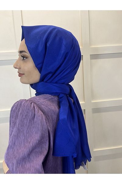 PİRAMİT Elegant Pyramid Monogram Shawl - Special Patterned, Saks 01008