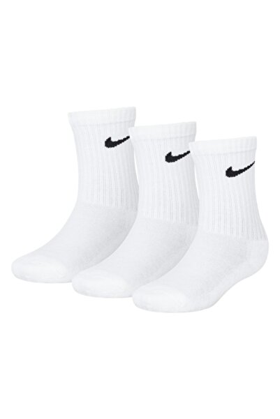 Nike Детски чорапи Basic Pack Crew Socks, 3 чифта UN0027-001