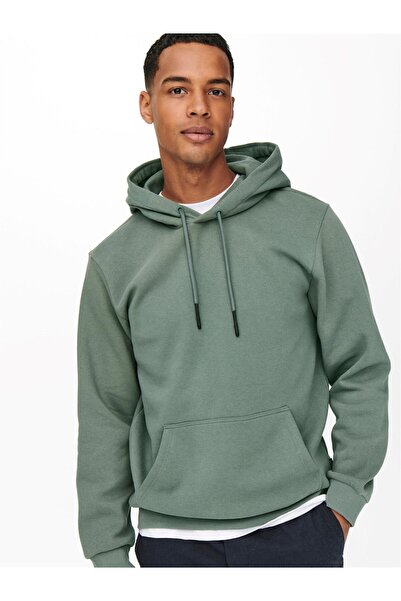 Only & Sons Onsceres hoodie sweat noos gray