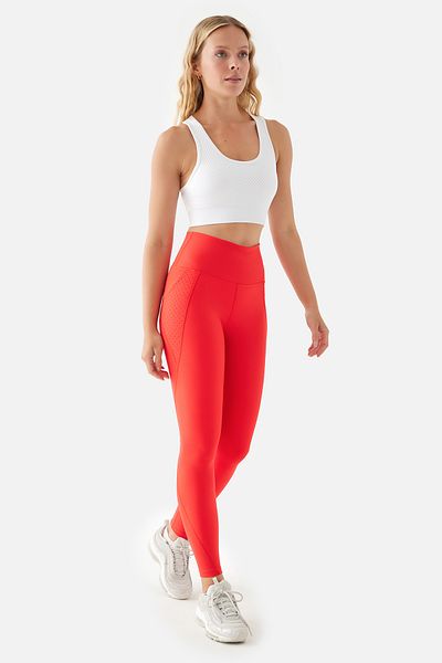 Superstacy High Waist Pocket Pomegranate Flower Peggy Sports Leggings